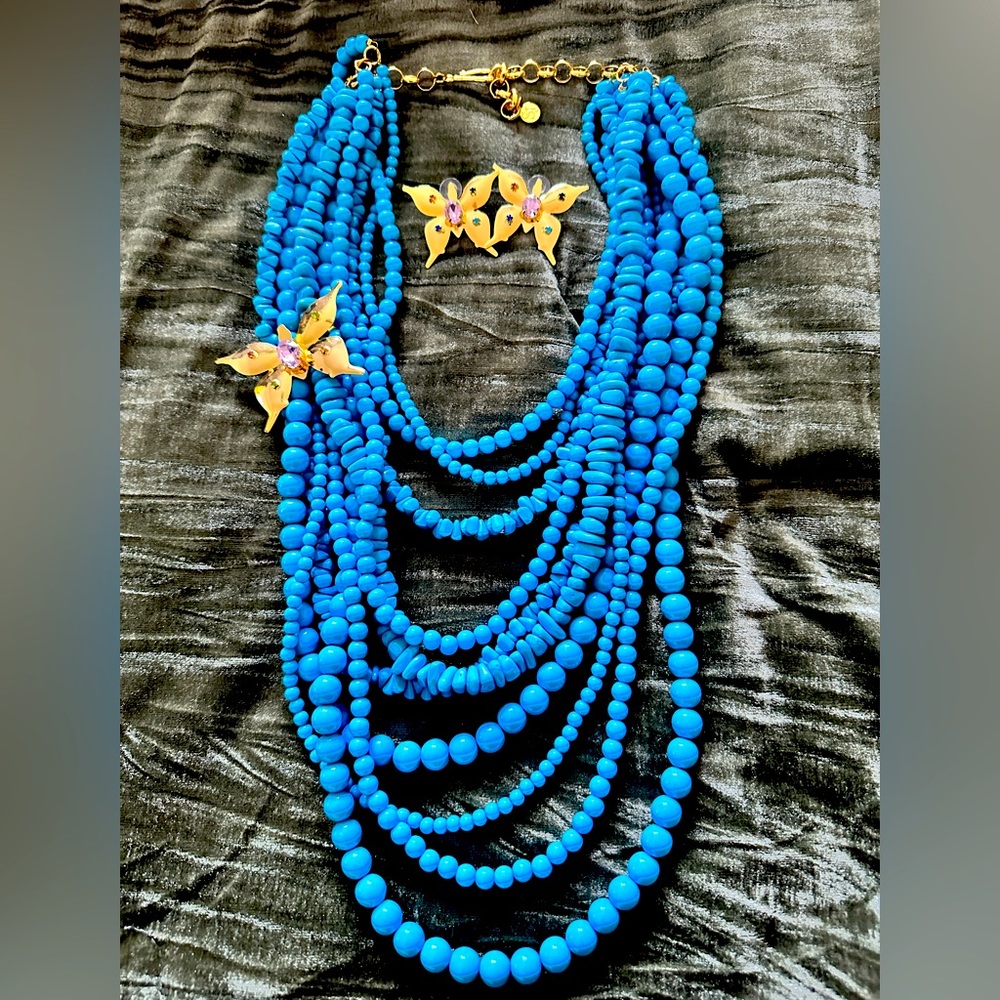 Sassy Jones Lola necklace and earrings